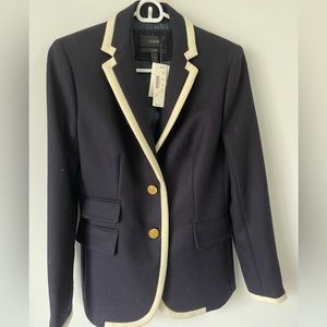 NWT J.Crew Navy Blazer with Gold Buttons